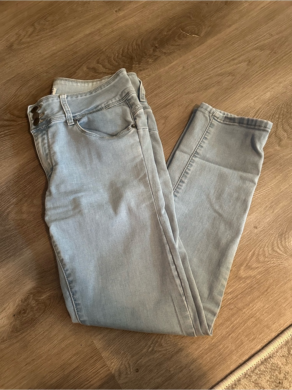 Moda Light Blue Skinny Jeans - Stretch